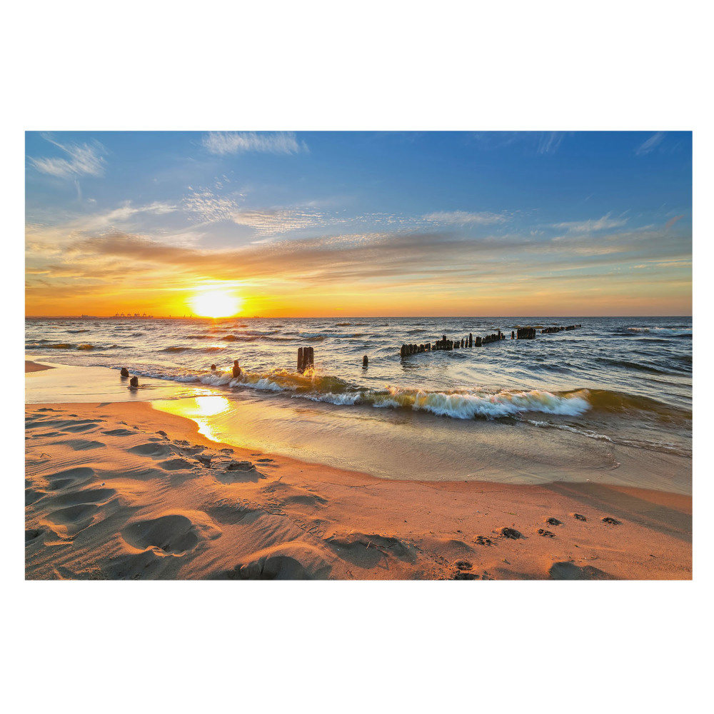 Tapeta fotograficzna flizelinowa Wieczór nad piaszczystym brzegiem