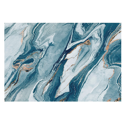 Fototapeta z motywem mineralnych linii i fal