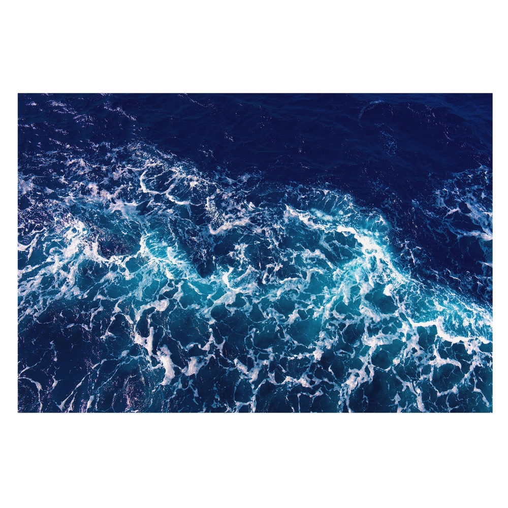 Fototapeta na flizelinie z nadrukiem przedstawiającym energetyczne fale oceaniczne