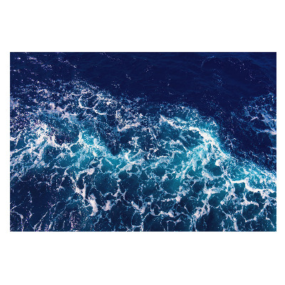 Fototapeta na flizelinie z nadrukiem przedstawiającym energetyczne fale oceaniczne