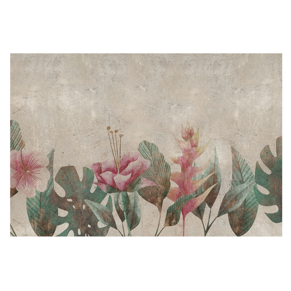 Fototapeta na wymiar do sypialni Pastelowa flora vintage