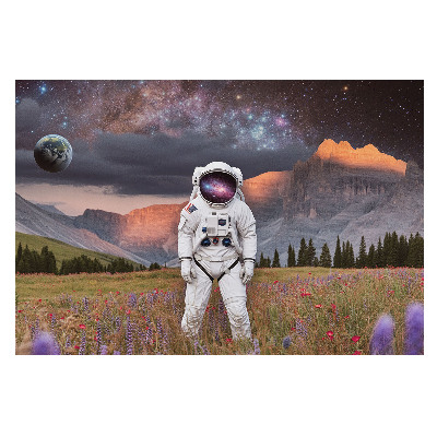 Fototapeta na wymiar do sypialni — surrealistyczny spacer wśród gwiazd