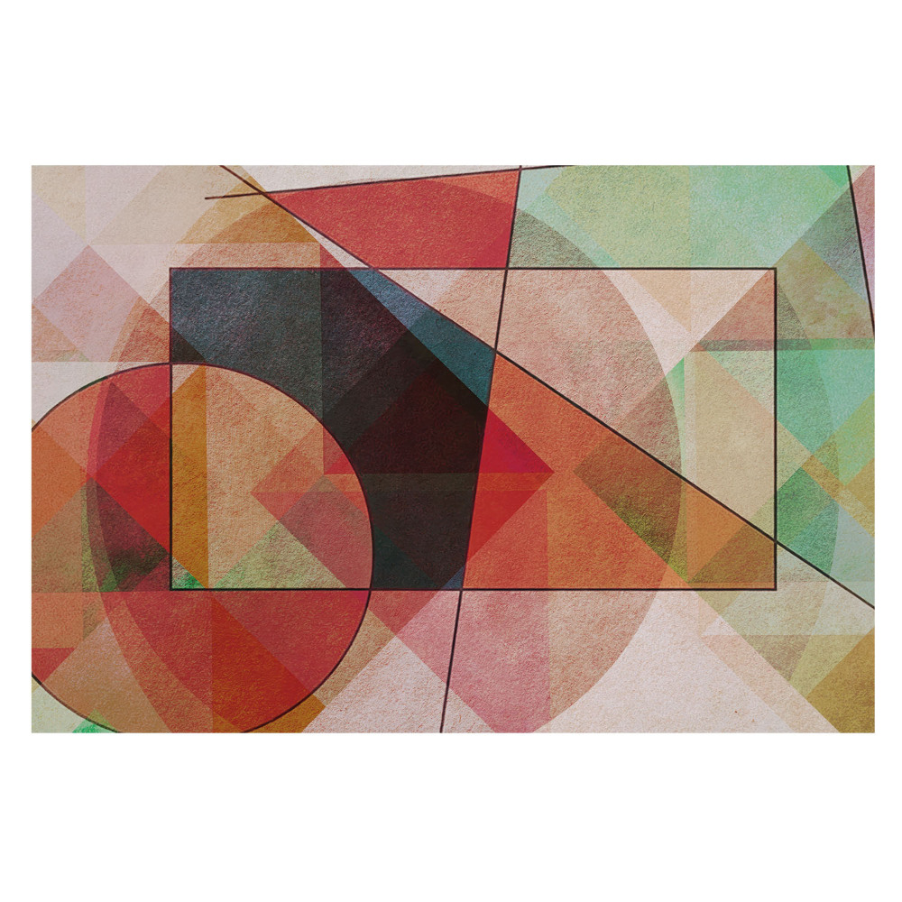 Fototapeta Inspirujące barwy geometrycznych form