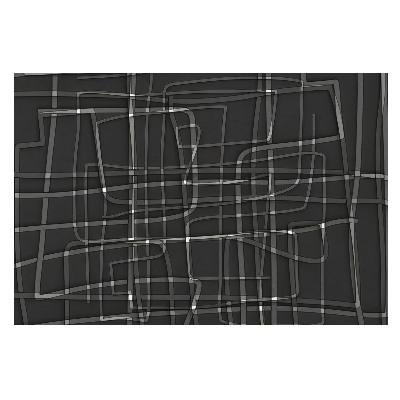 Fototapeta na flizelinie z geometrycznym wzorem na ciemnym tle