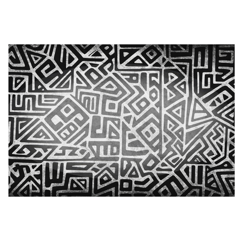 Fototapeta zawiłe ścieżki geometrycznego labiryntu