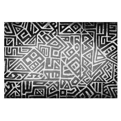Fototapeta zawiłe ścieżki geometrycznego labiryntu