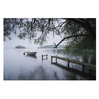 Fototapeta flizelinowa do salonu Naturalny relaks nad taflą wody