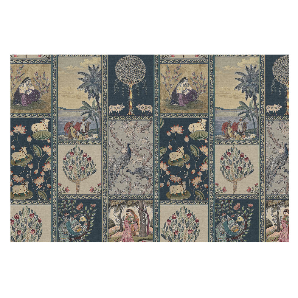 Nowoczesna fototapeta na wymiar Klasyczny patchwork sielskiej natury