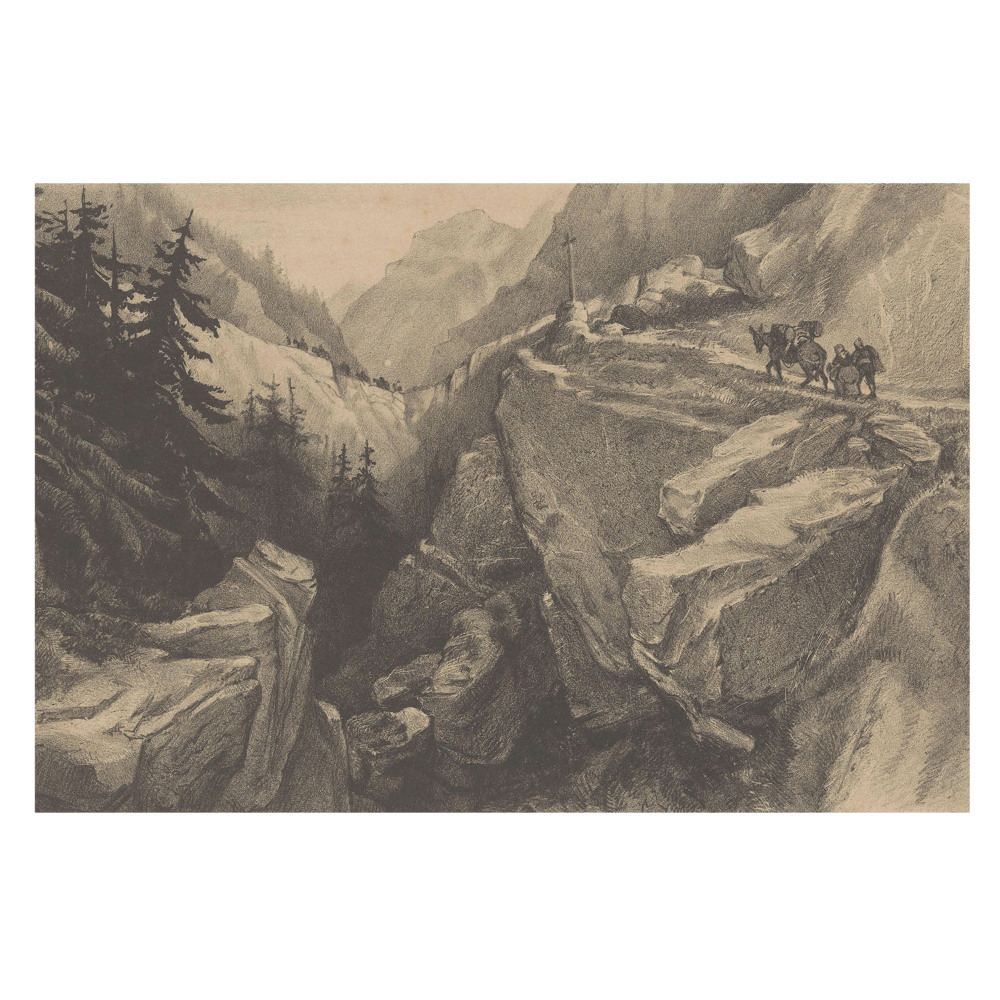 Fototapeta „Wyprawa ku szczytom”