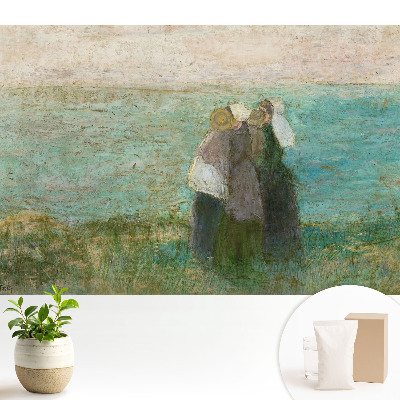 Fototapeta „Zaduma nad brzegiem morza”