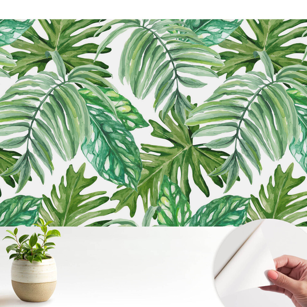 Nowoczesna fototapeta na wymiar Botaniczna podróż w nieznane