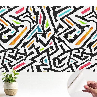 Fototapeta do salonu Koloryt geometrycznych pól