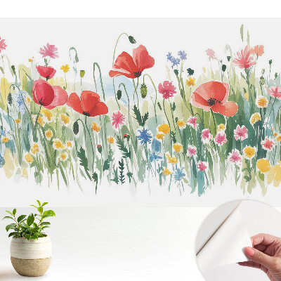 Nowoczesna fototapeta na wymiar Letnia flora pastelowa