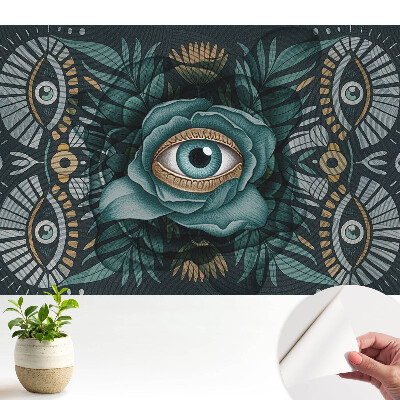 Fototapeta samoprzylepna do salonu w artystycznym klimacie boho