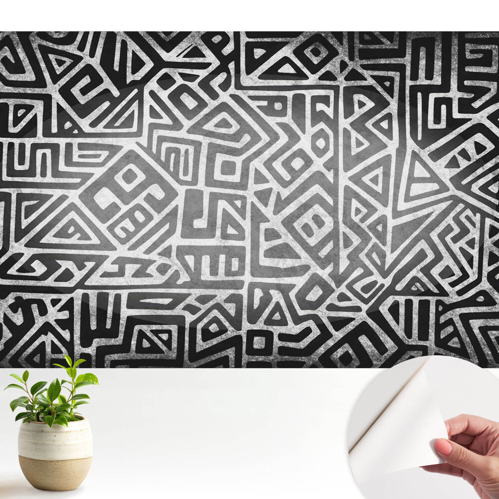 Fototapeta do sypialni Zawiłe ścieżki geometrycznego labiryntu