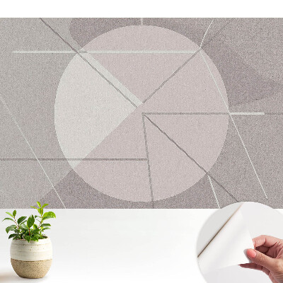 Fototapeta geometryczny ład w stonowanych barwach