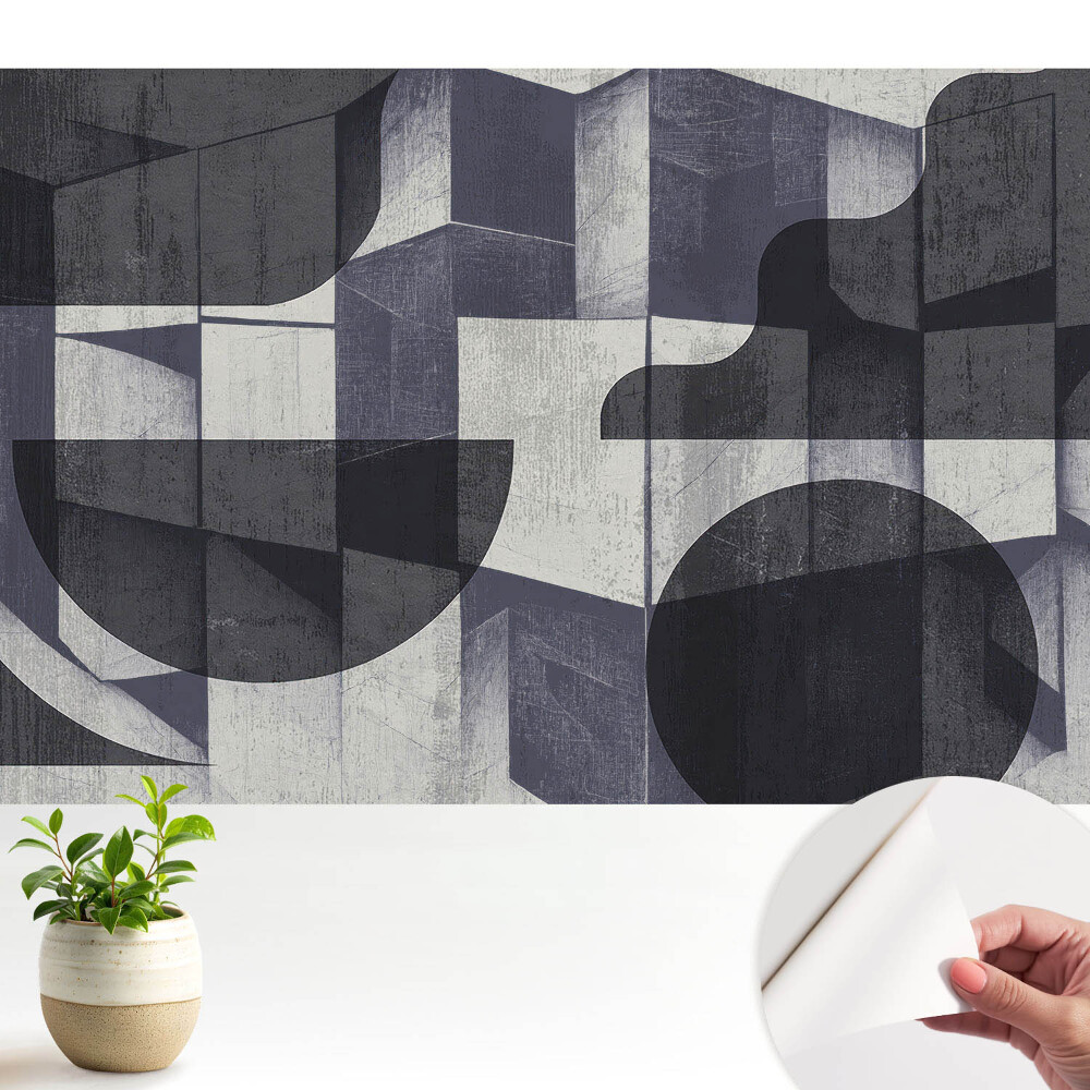 Tapeta fotograficzna samoprzylepna Harmonijny ład geometrycznej symetrii