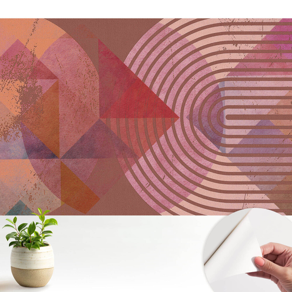 Fototapeta na wymiar Energetyczny splot geometrycznych form
