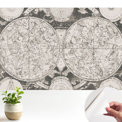 Fototapeta na wymiar Historyczny atlas nieba