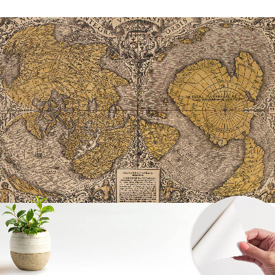 Fototapeta Stary atlas świata
