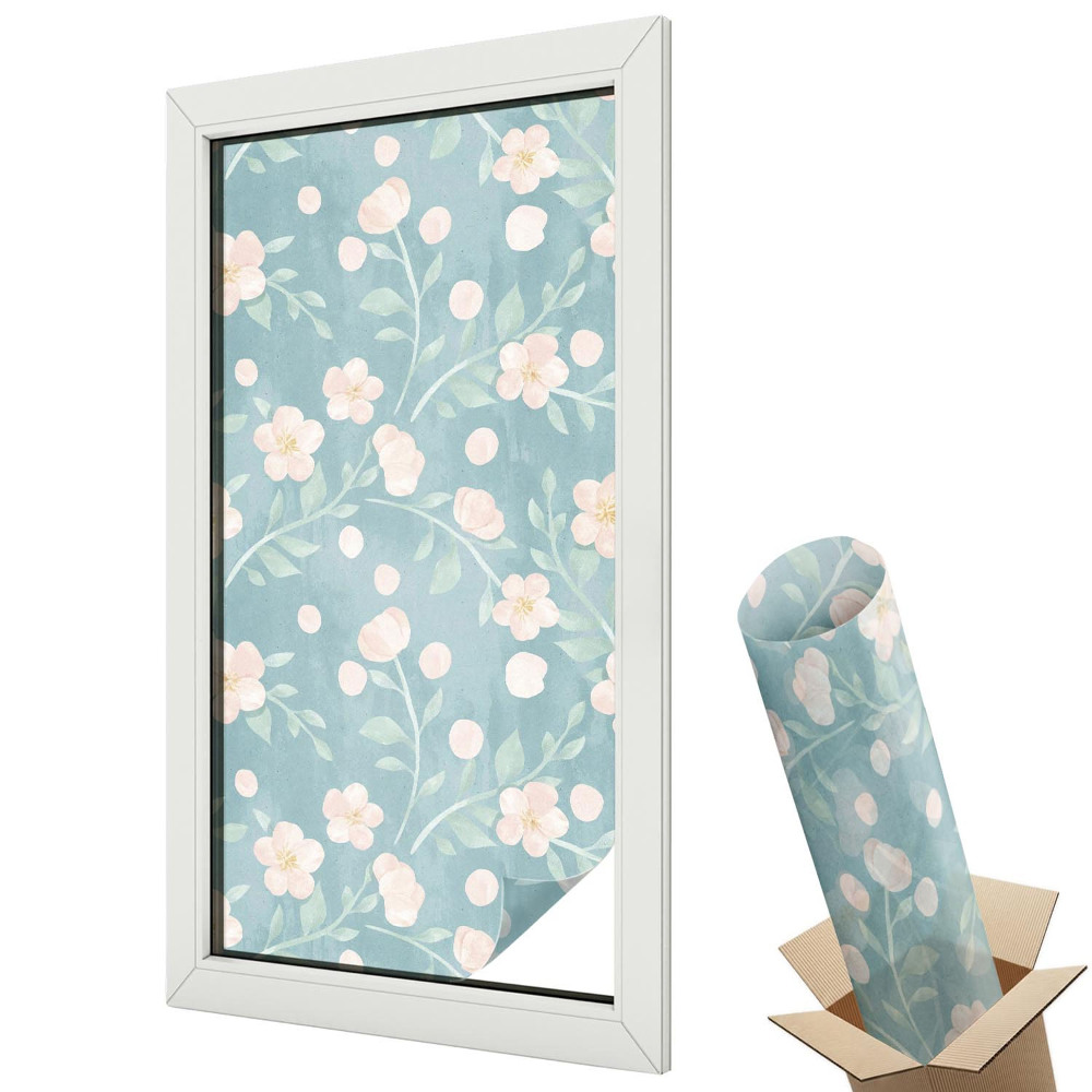 Witraż naklejka na okno Geometryczny wzór diamentów