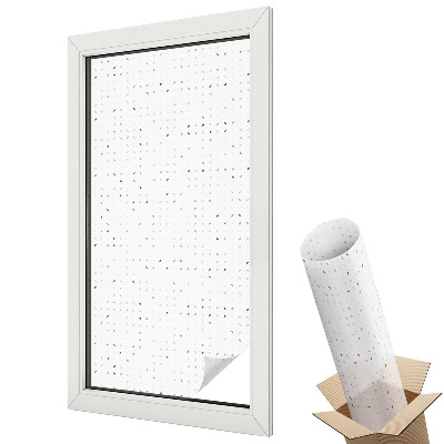 Dekoracyjna folia okienna Szare linie wzór minimalistyczny