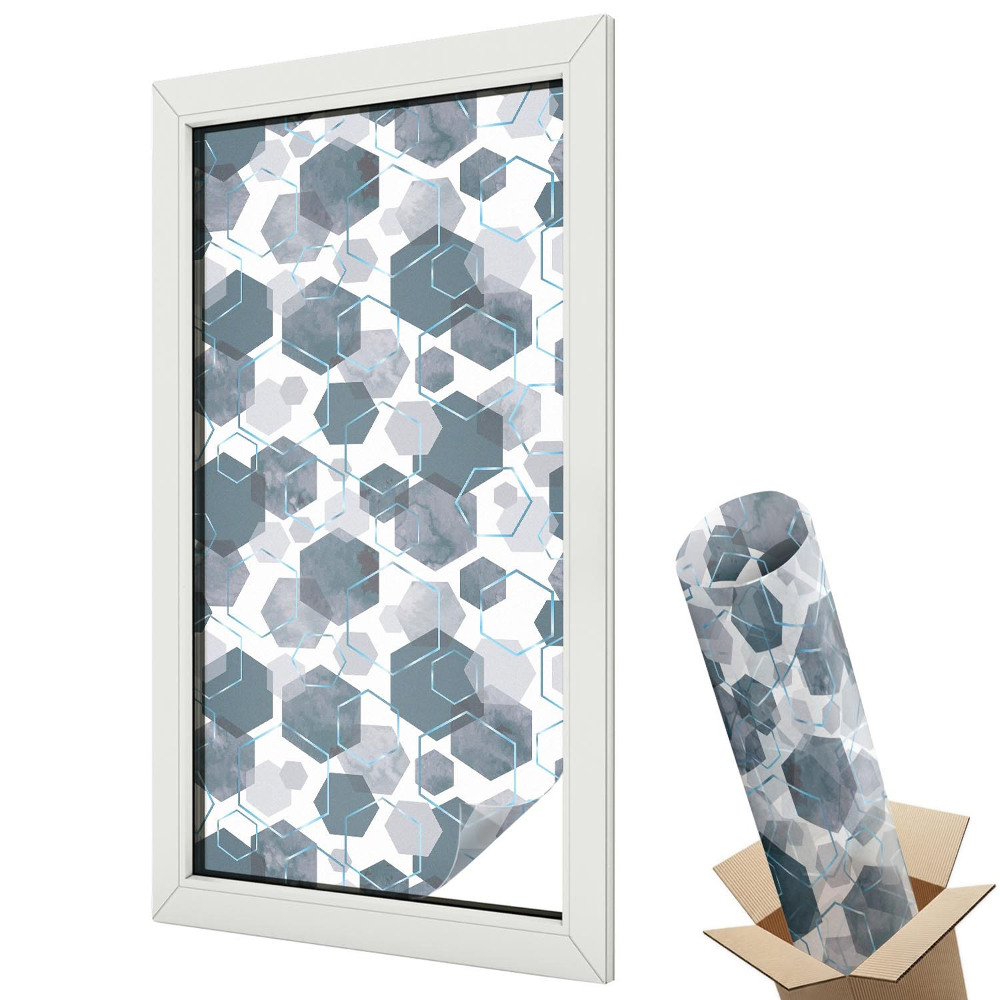 Dekoracyjna folia okienna Nowoczesne pasy pastelowe tonalne