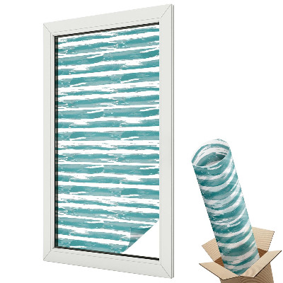 Witraż naklejka na okno Geometryczne pastelowe wzory gwiazd