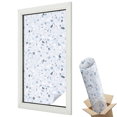 Dekoracyjna folia okienna Klasyczny wzór jodełki z odstającym stylem