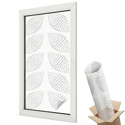 Dekoracyjna folia okienna Geometryczna elegancja klasyczne wzory