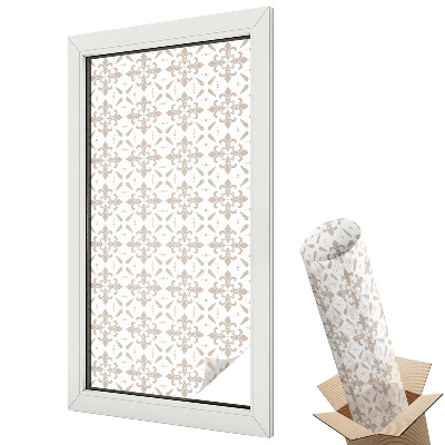 Dekoracyjna folia okienna Klasyczne ornamenty harmonijna symetria