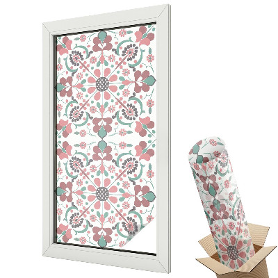 Dekoracyjna folia okienna Klasyczne geometryczne wzory