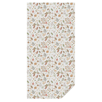 Dekoracyjna folia okienna Niebieski wzór kwiatowy