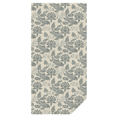 Dekoracyjna folia okienna Liściasty motyw minimalistyczny harmonia