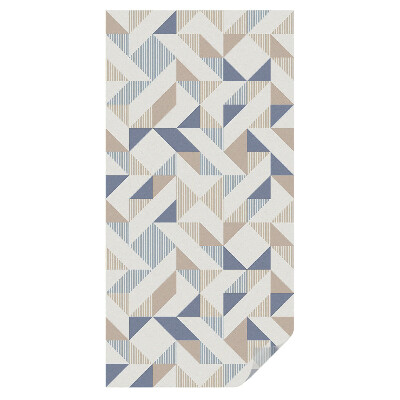 Witraż naklejka na okno Elegancki klasyczny wzór kwiatowy harmonia