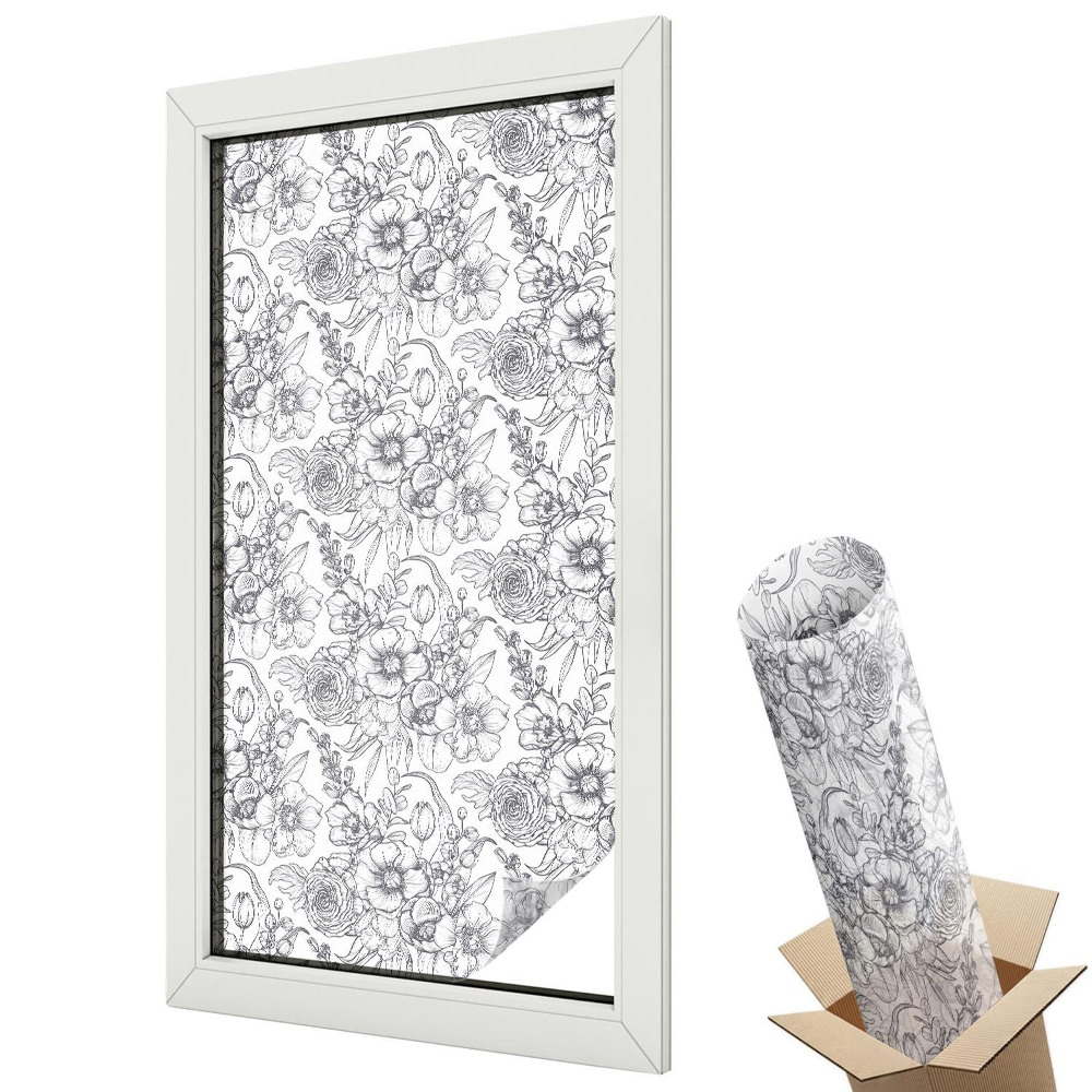 Dekoracyjna folia okienna Rustykalne krajobrazy z traktorami