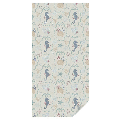 Mleczna folia na okno witraż Liście kwiaty nowoczesny wzór