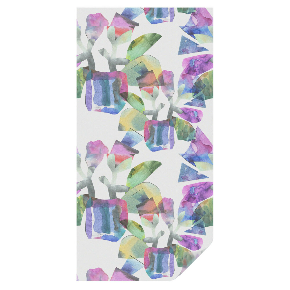 Dekoracyjna folia okienna Morski wzór harmonijny