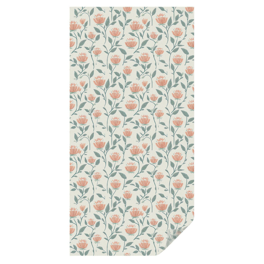 Witraż naklejka na okno Ornamentalne motywy klasyczny wzór elegancja