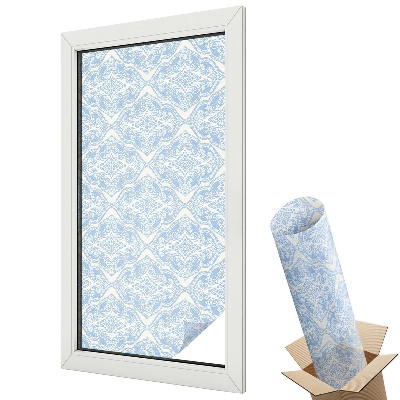 Dekoracyjna folia okienna Ornamentalne motywy klasyczny wzór elegancja