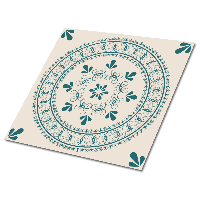 Panele winylowe samoprzylepne Motyw w stylu vintage z ornamentami