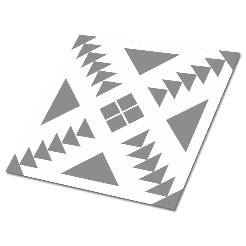 Panele winylowe samoprzylepne Geometric Patterns in Gray