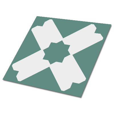 Płytki pcv Geometryczny wzór w pastelowych kolorach