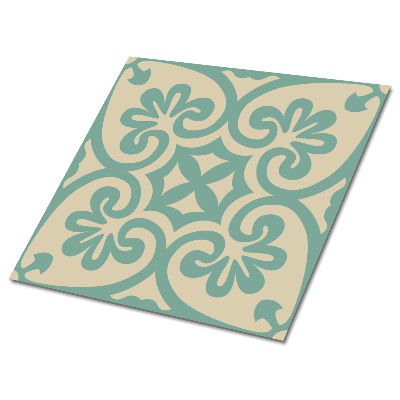 Płytki pcv Motyw roślinny w stylu vintage