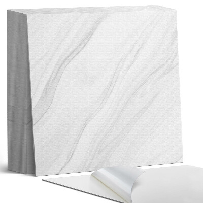 Samoprzylepne płytki Marmurowe fale w eleganckim stylu