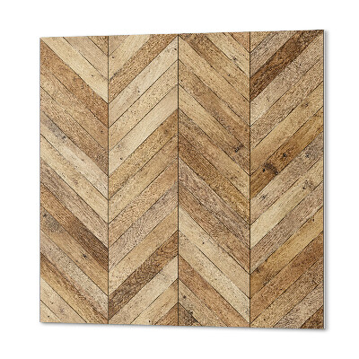 Kafelki samoprzylepne Drewniany motyw jodełkowy