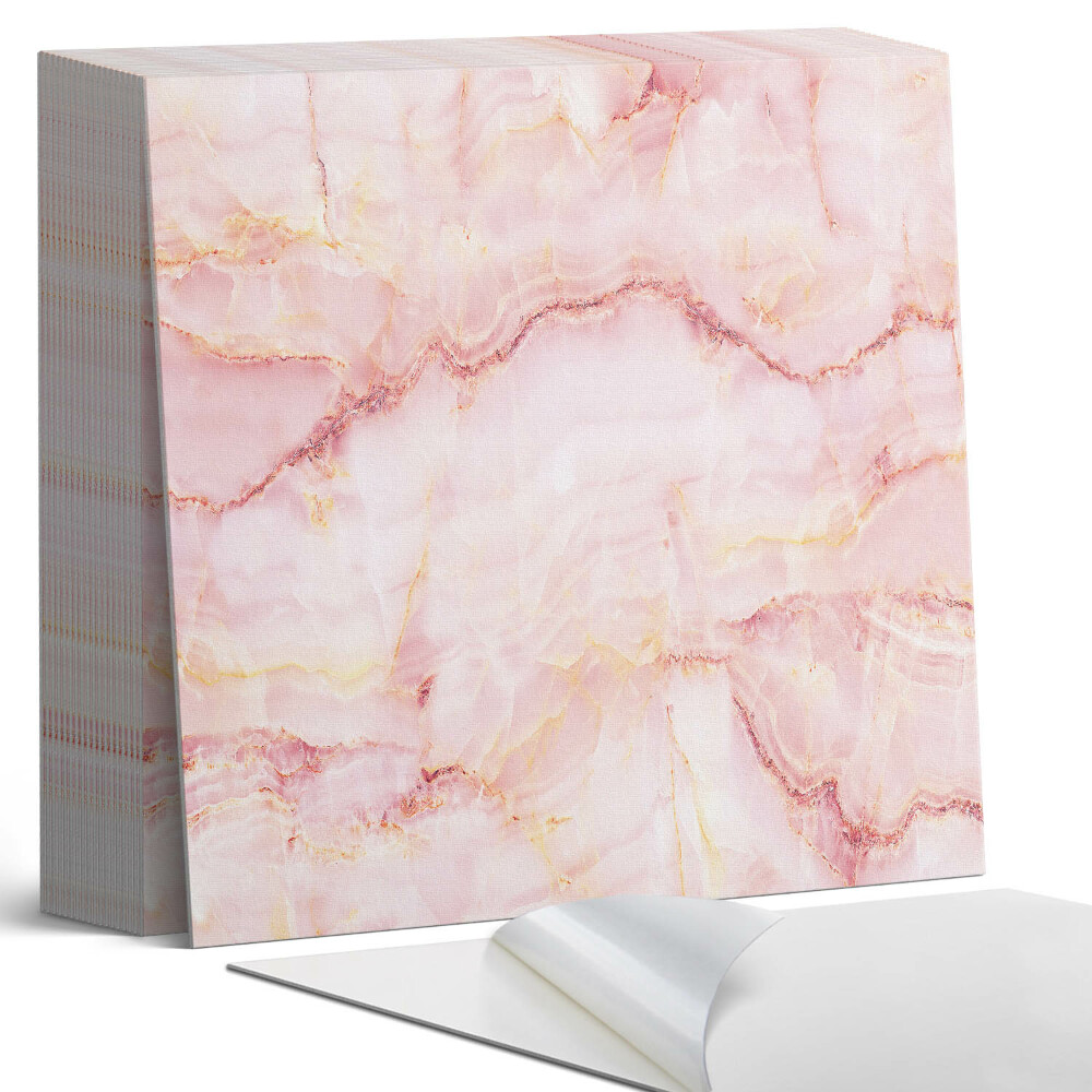 Samoprzylepne płytki Marmurowe fale w harmonijnym tańcu