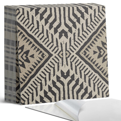 Samoprzylepne płytki na ścianę Wzór geometryczny z liniowymi kształtami