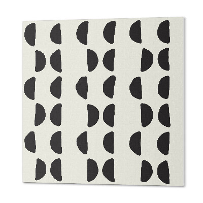 Samoprzylepne płytki na ścianę Półksiężycowy design w abstrakcyjnej formie