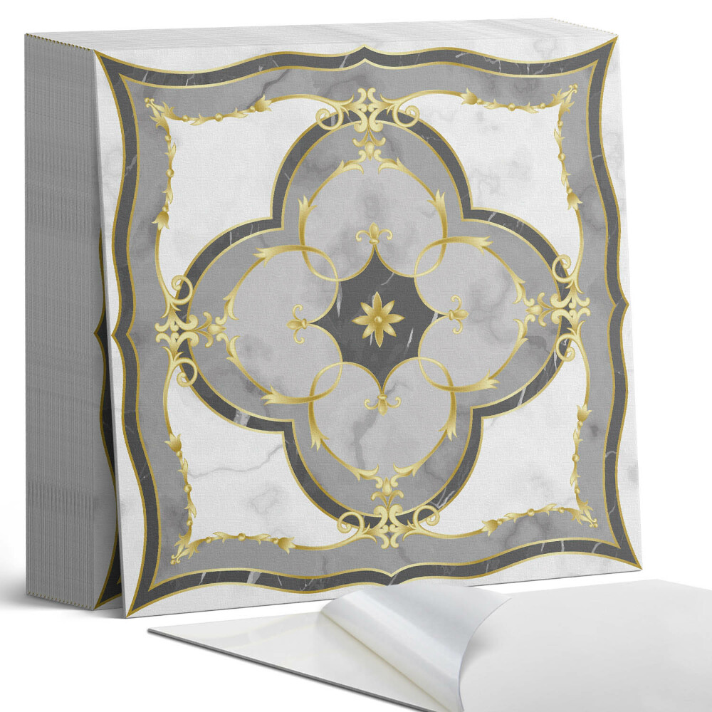 Samoprzylepne płytki na ścianę Stylowy motyw z dekoracyjnymi detalami